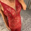 Vestido Vermelho Renda - Image 2